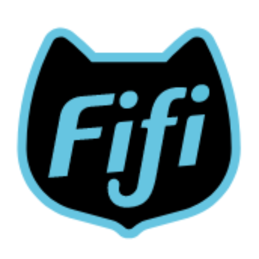 logotipo arena para gatos Fifi